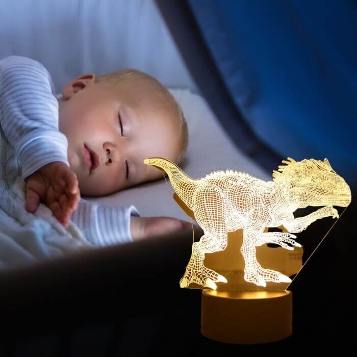 Lampe dinosaure - TriceratopsLamp™ – Une Veilleuse