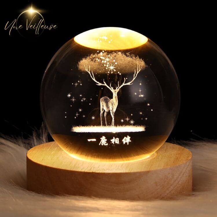 Veilleuse de nuit - Lampe veilleuse pour adulte et crystal design – Une  Veilleuse