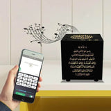 veilleuse coranique speaker en forme al-ka'ba pour les musulmans avec application mobile 