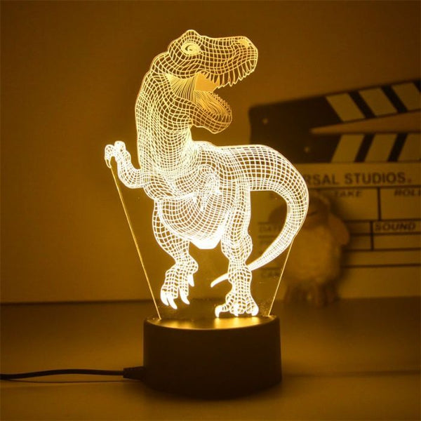 Lampe de sauna LED pour enfants, lampe de poche avec tête de dinosaure T-Rex  rugissant, jouets d'éclairage de camping en plein air - AliExpress