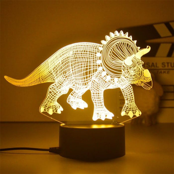 Lampe de poche tête de dinosaure t-rex pour enfants, lampe de